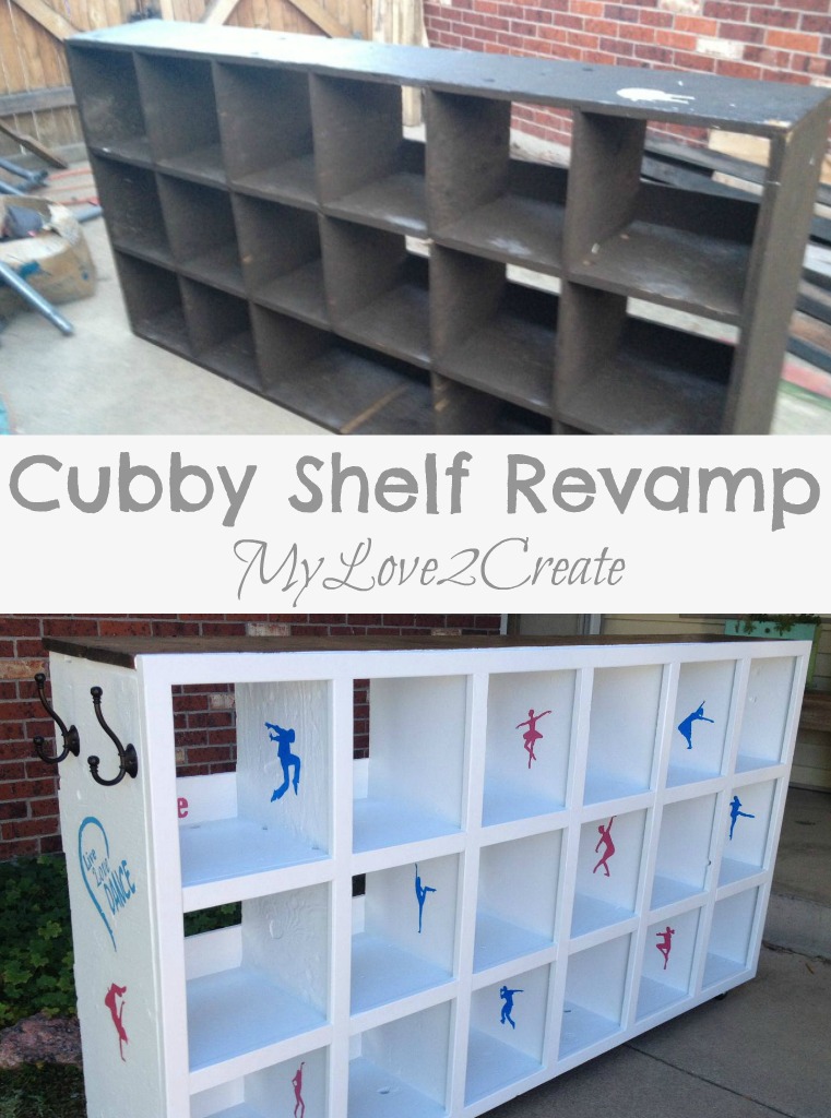 MyLove2Create, Cubby Shelf Revamp