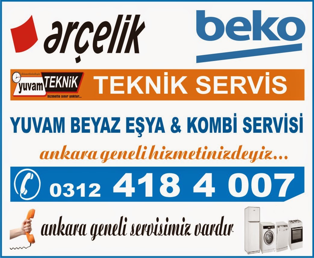 Ankara elvankent arçelik yetkili servisi
