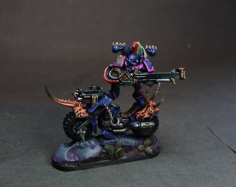 Chaos Brushes: \m/Doomrider and the Noise Marines of Maggot Death! \m/