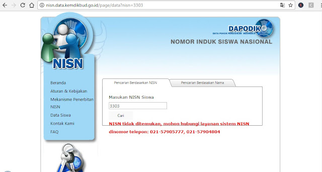 Tutorial: Cara Gampang menjalankan Pencarian NISN menurut nama siswa secara online terbaru Cara Gampang menjalankan Pencarian NISN menurut nama siswa secara online terbaru Tutorial: Cara Gampang menjalankan Pencarian NISN menurut nama siswa secara online terbaru