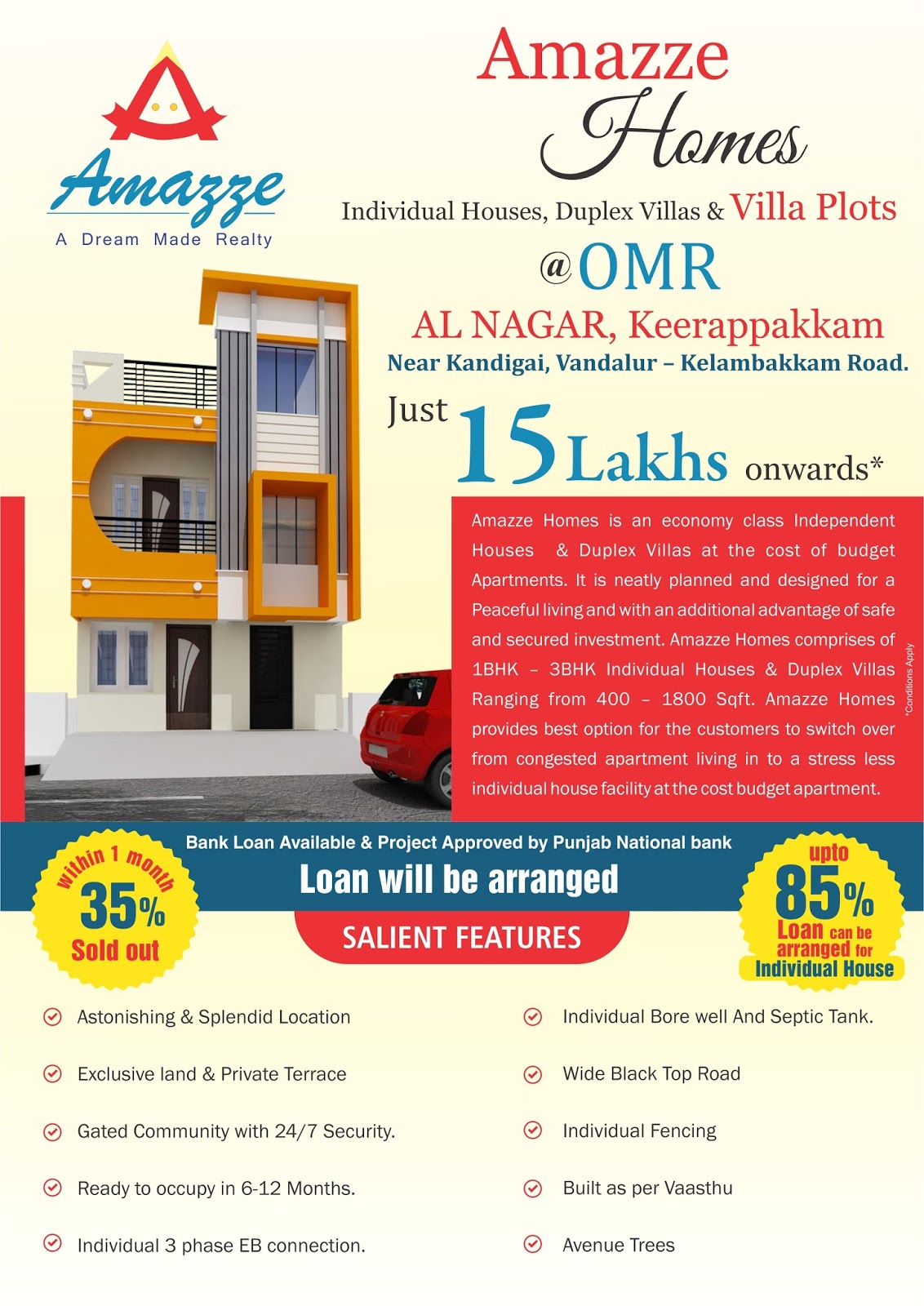 Chennai Real Estate Amazze Homes VILLA PLOTS SALE IN VANDALUR