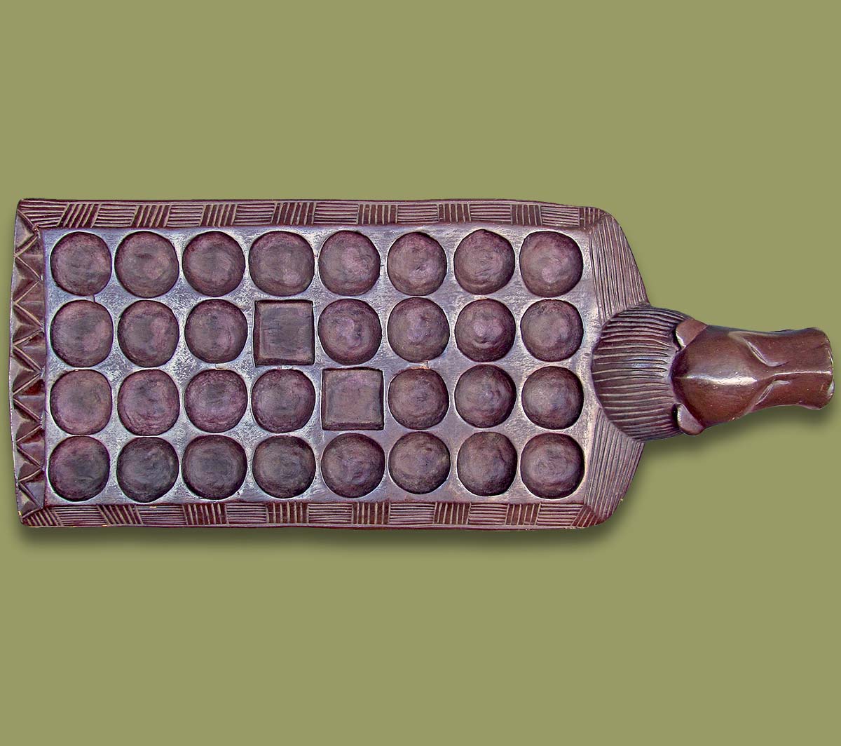 Capture in mancala tyredvia