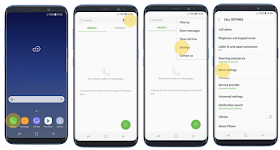 mobile ap p how to setup vodafone voicemail on galaxy s8