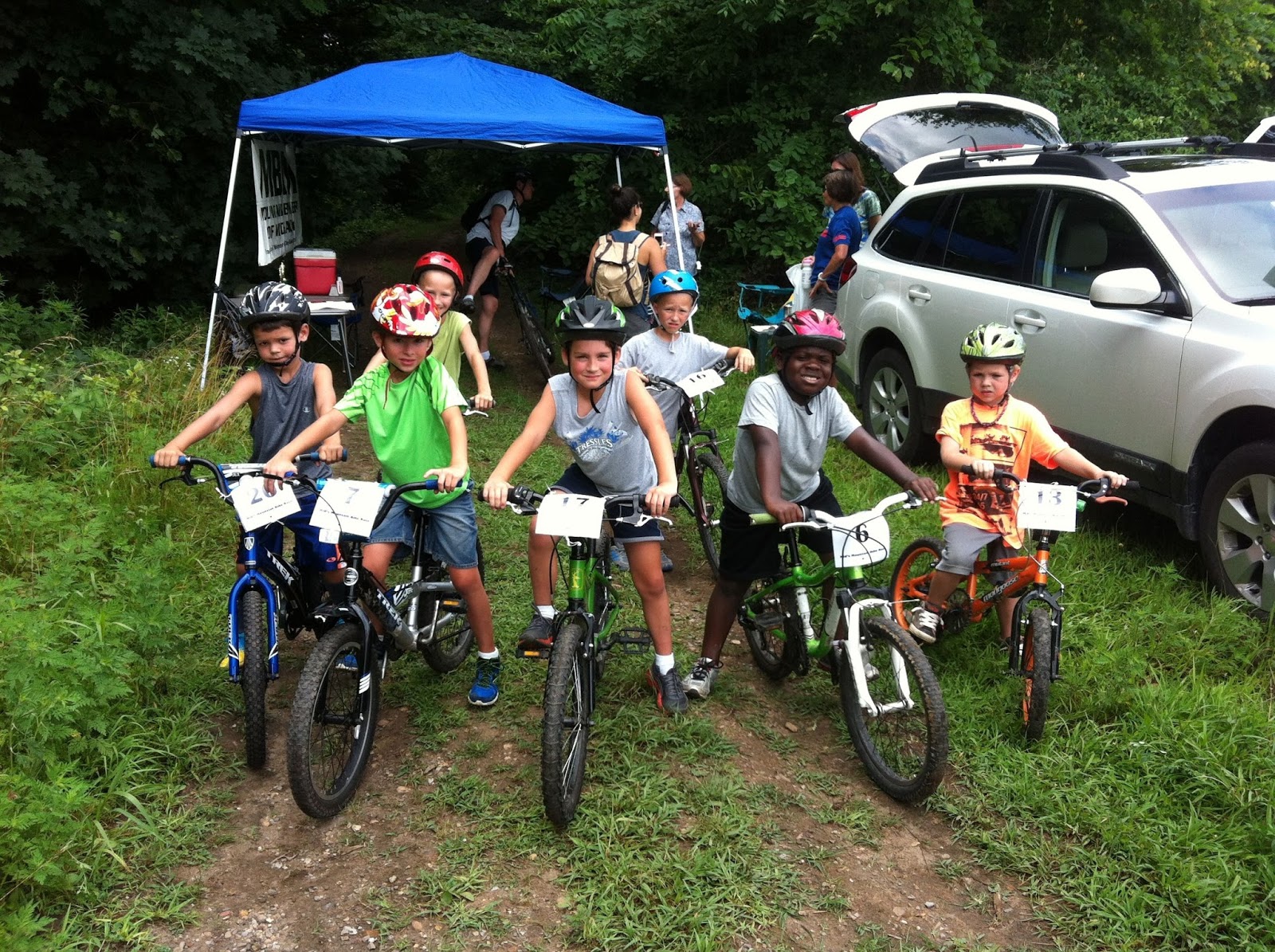 kids bike race