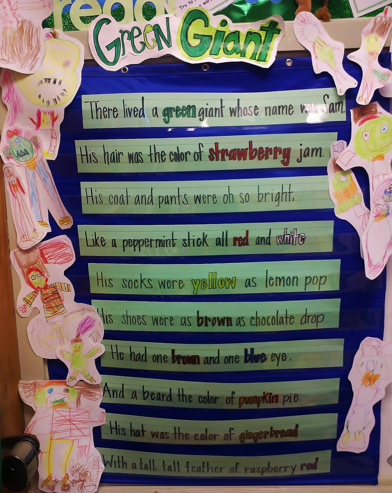 Just Teaching Kindergarten Edition The Green Giant A Visualizing Just Teaching Kindergarten Edition The Green Giant A Visualizing