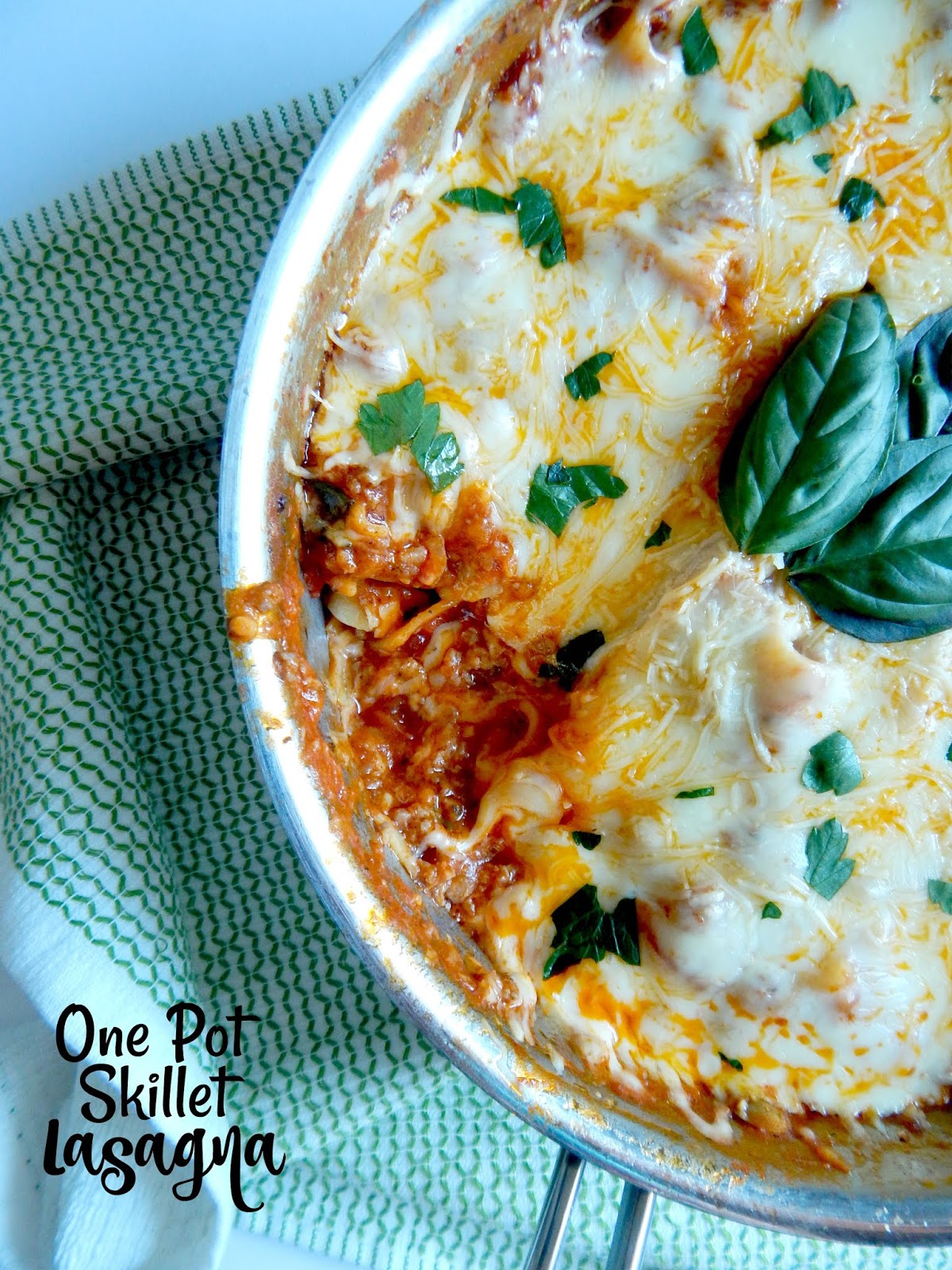 One Pot Skillet Lasagna Ally's Sweet & Savory Eats