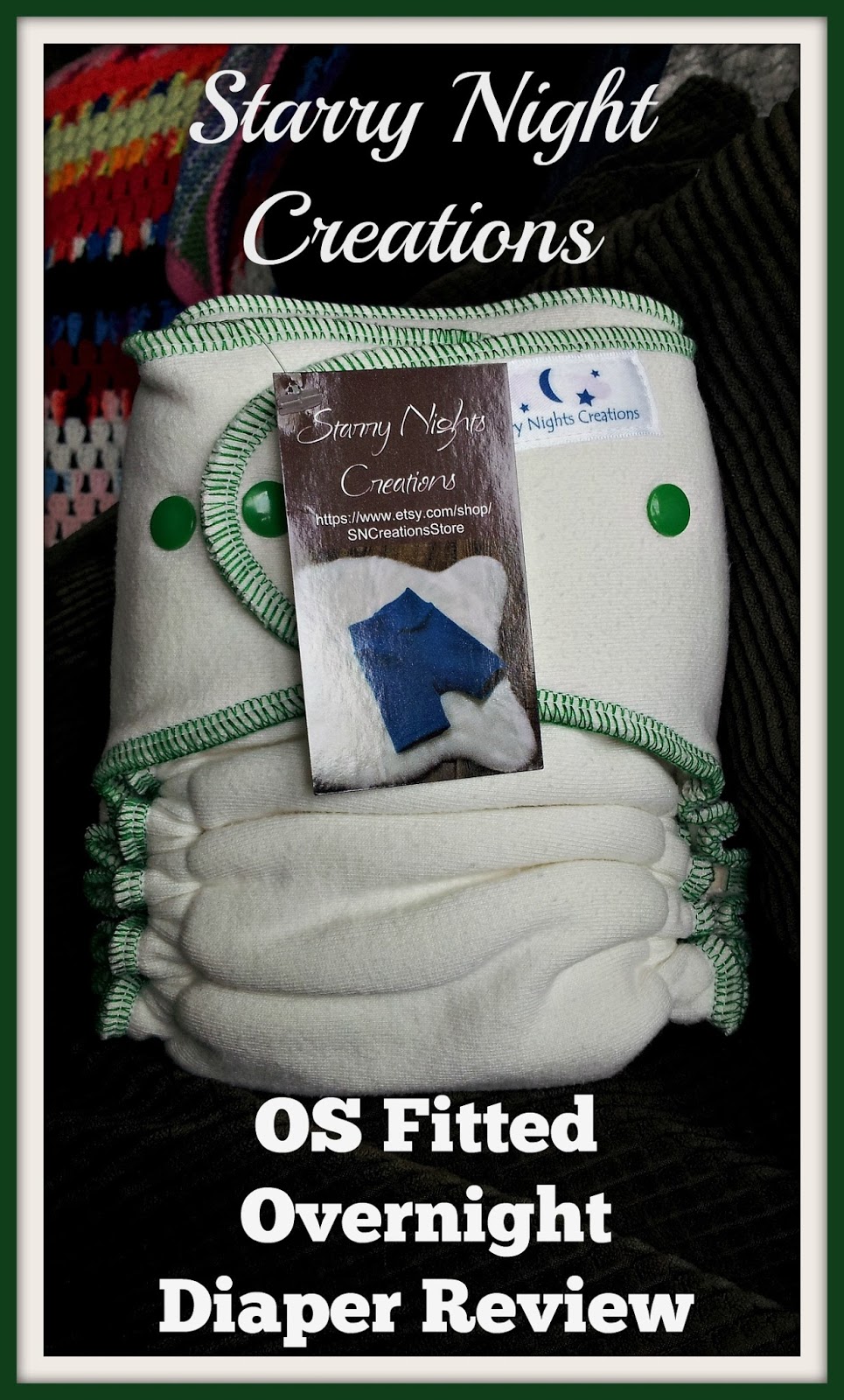 Mixed Bag Mama Starry Nights Creations One Size Nighty Night Fitted