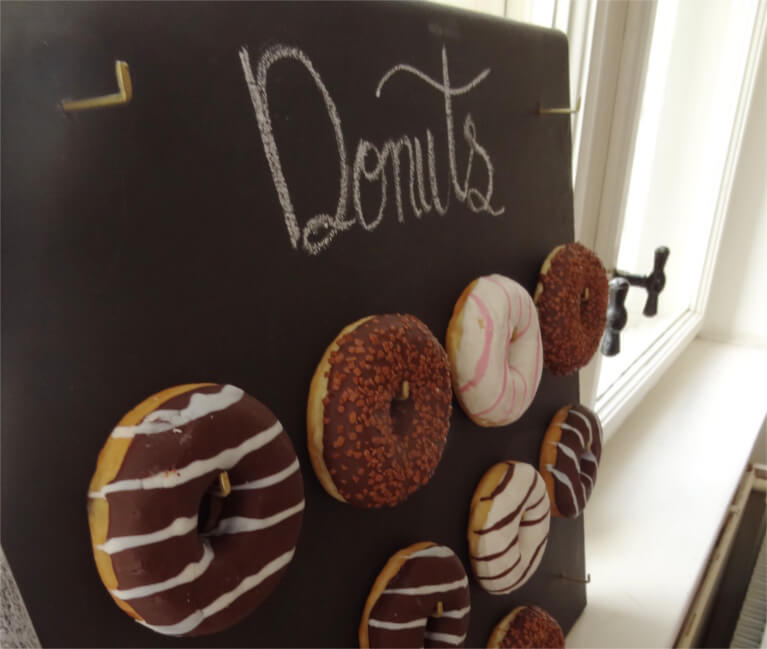Steffi S Hochzeitsblog Diy Donut Wall Fur Die Hochzeit