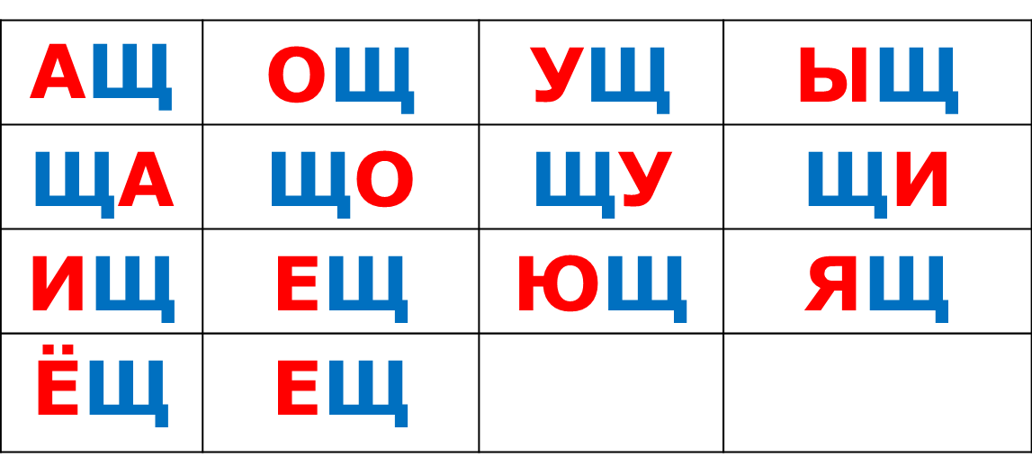 Научить ж ш