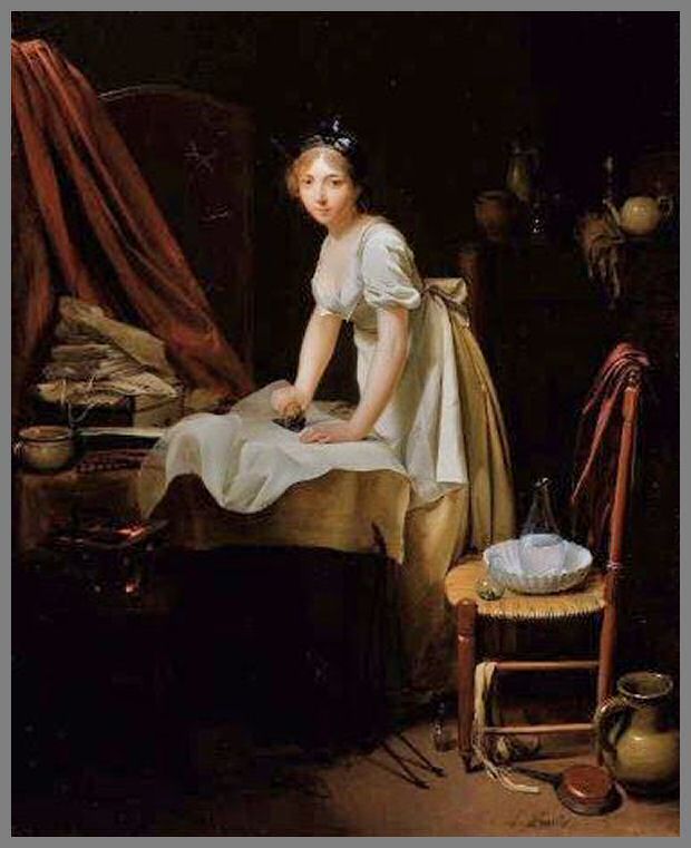 OSCA IRONING LouisLeopold Boilly 1761 1845