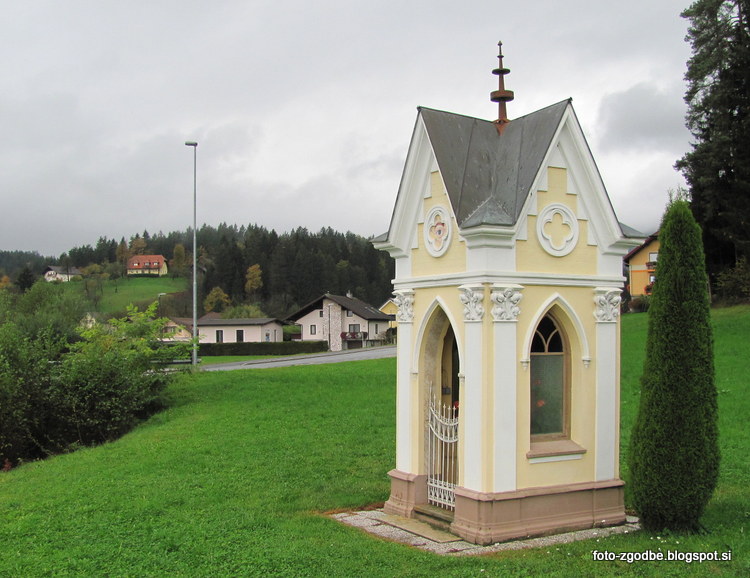Topolšica, kapelica Slovenija, Štajerska