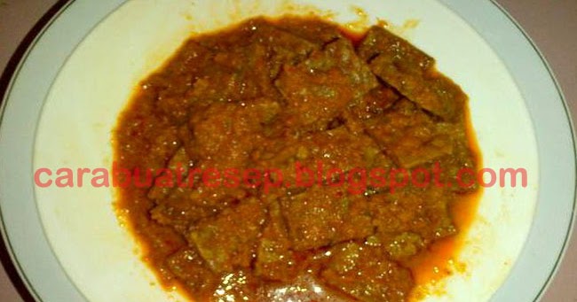 Cara Membuat Rendang Tempe Khas Padang Resep Masakan Indonesia Cara Membuat Rendang Tempe Khas Padang Resep Masakan Indonesia