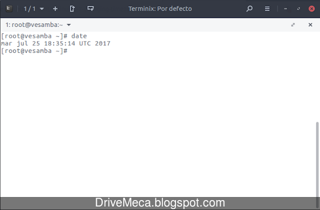 Verificando fecha y hora Verificando fecha y hora