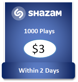 1000 buy Shazam Plays Cheap
