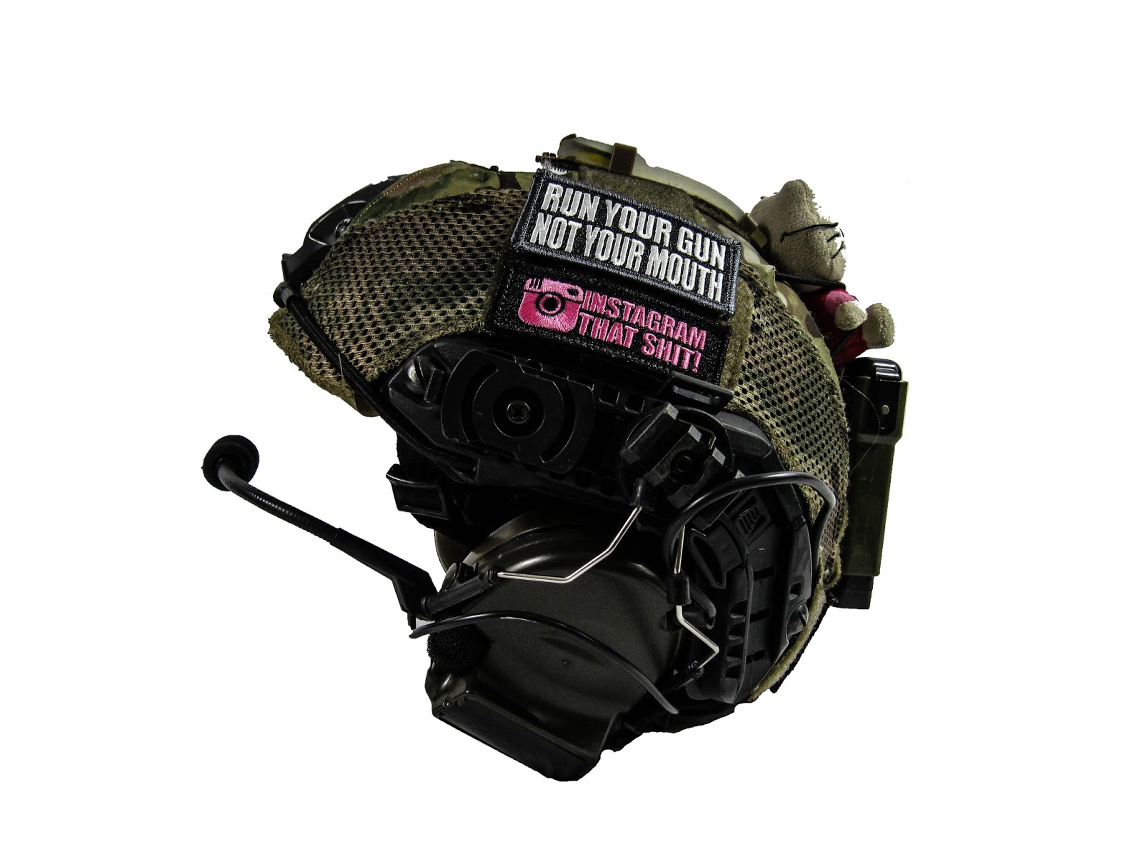 Helmet Set Up! Femme Fatale Airsoft