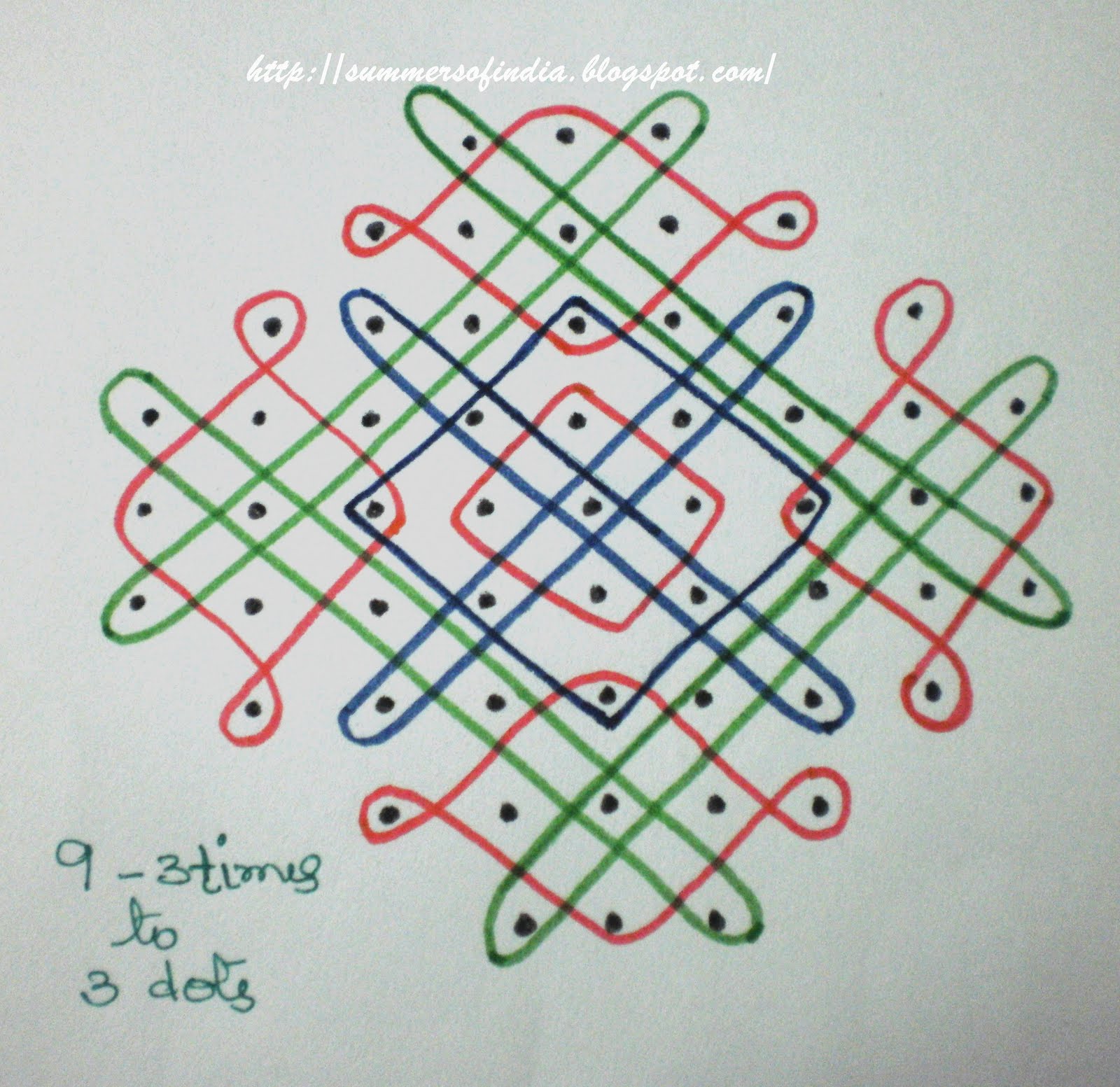 SummersofIndia Rangoli130