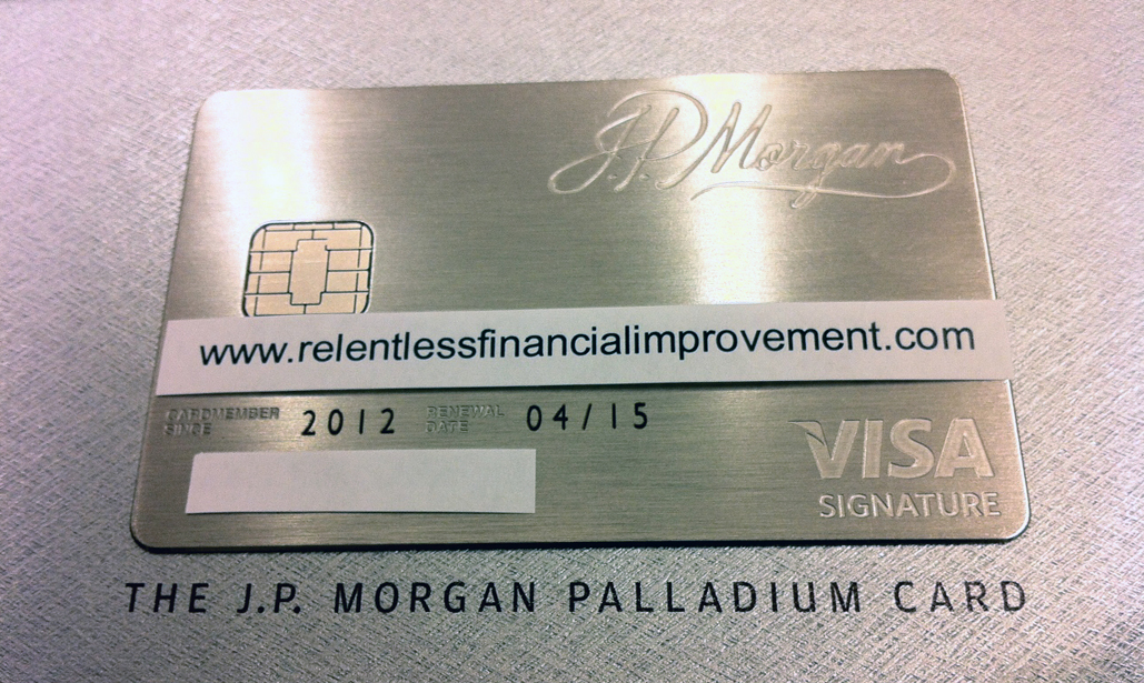 Relentless Financial Improvement JP Palladium card changes and