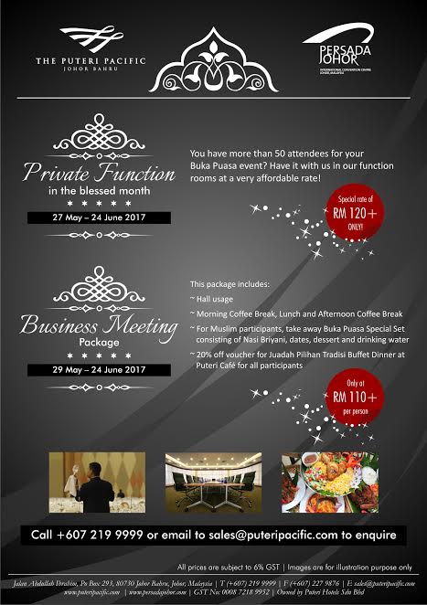 Private Function Or Business Meeting Packages