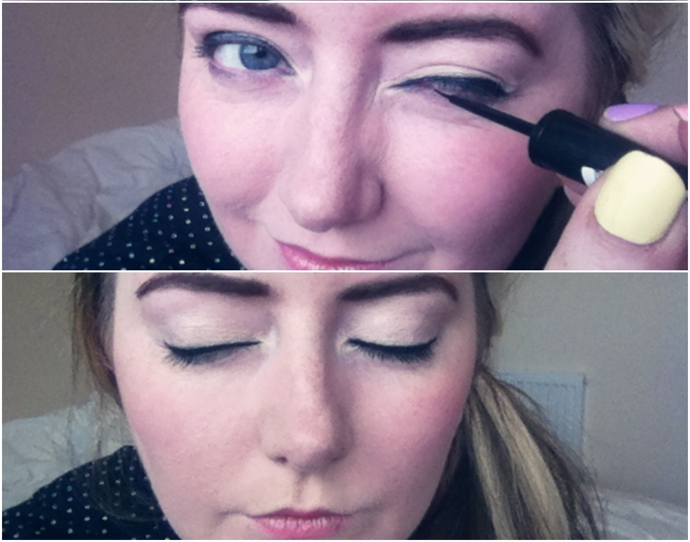 Ever So Juliet Edinburgh lifestyle blog How to apply liquid eyeliner