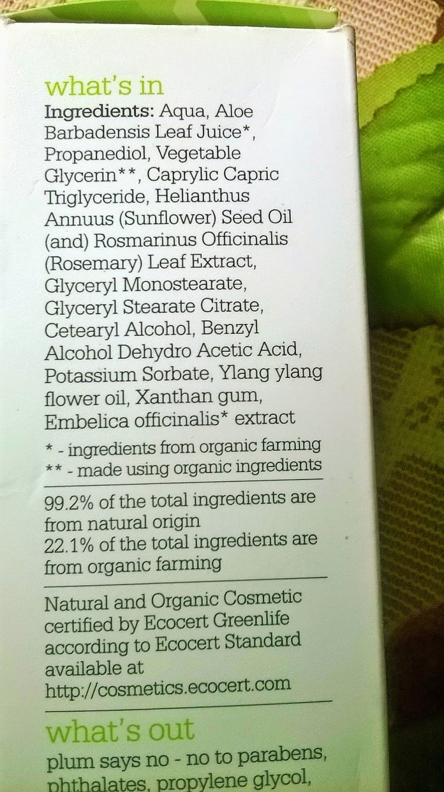 hello aloe caring day moisturizer