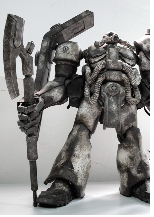 GUNDAM GUY: Exclusive Inspiration Model [Zaku] Gundam X Ashley Wood