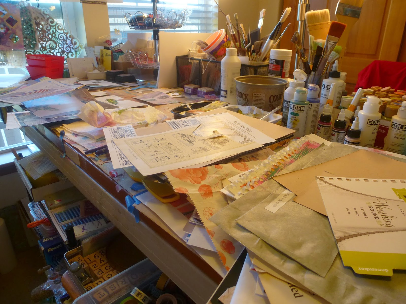Creative Explorer messy art room