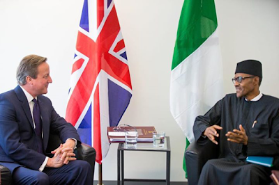 President Buhari regrets resignation of UK Prime Minister, David Cameron