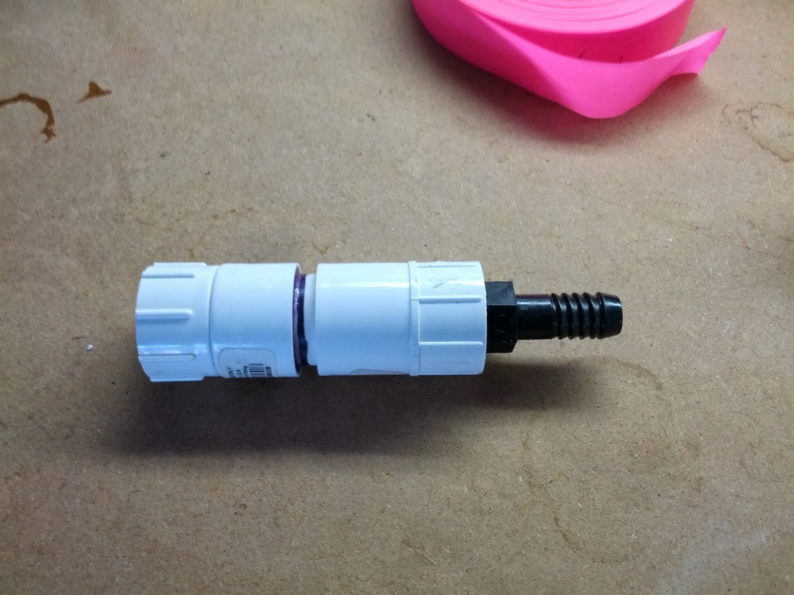 Delete the Nuts DIY Check valve