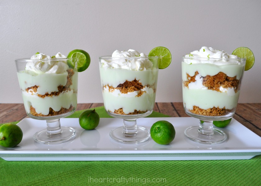 Key Lime Pie Yogurt Parfait Summer Snack I Heart Crafty Things