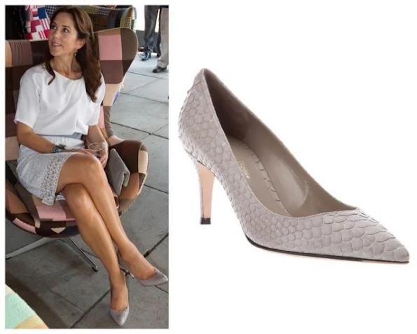 Crown Princess Mary and Gianvito Rossi Shoes