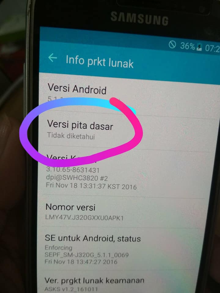 Analisa Imei Dan Baseband Unknown Samsung Android Hello Ponsel