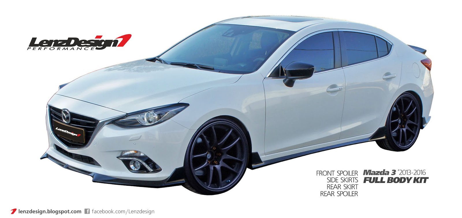 Lenzdesign Performance Custom Body Kit & Carbon Fiber Parts Mazda 3