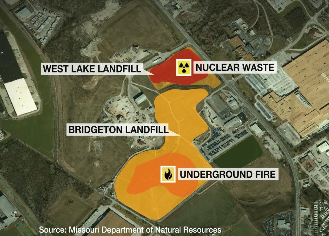 TBW West Lake Landfill An underground fire, radioactive waste, and