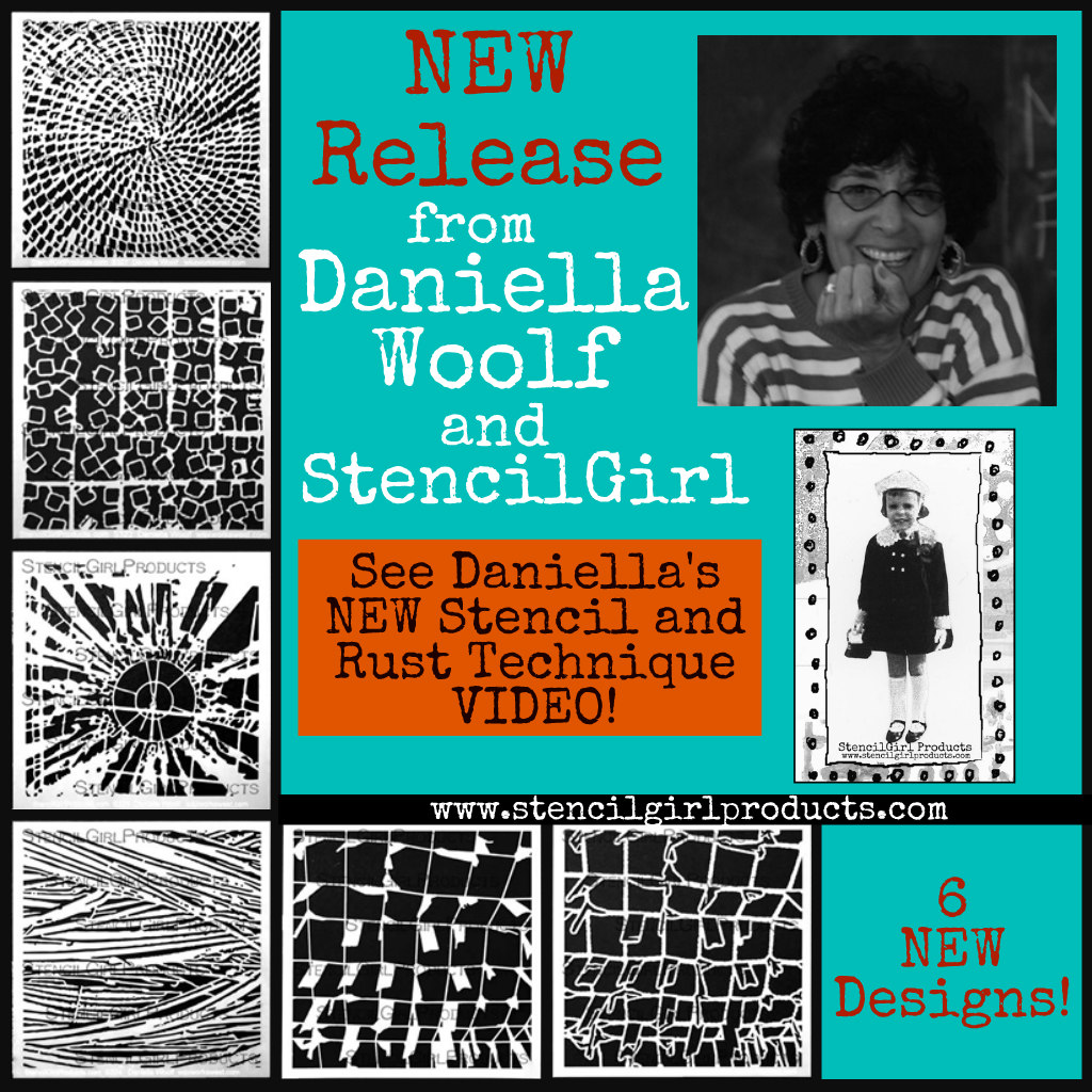 StencilGirl Talk NEW Release from StencilGirl and Daniella Woolf