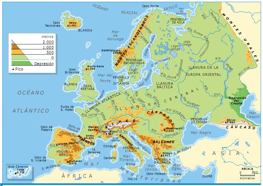 Cuentitis y punto: Mapas de España y Europa