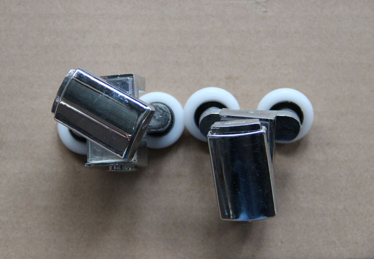 Shower Room Wheels Quick Release Shower Sliding Door Cam Wheels 23mm