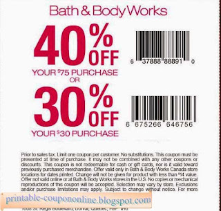 Free Printable Bath And Body Works Coupons Free Printable Bath And Body Works Coupons