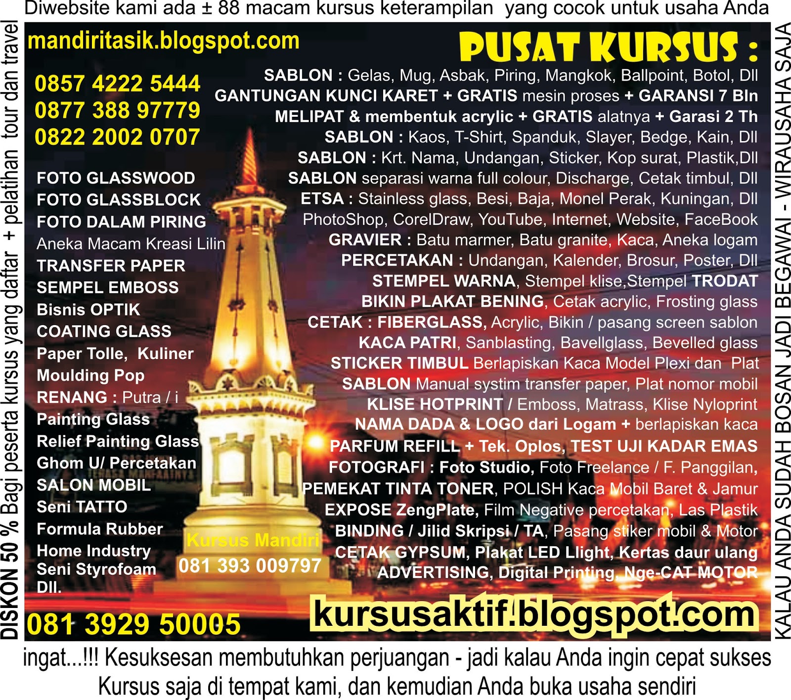Pelajar, Karyawati, Pegawai, Buruh, Sales, Agen, Pusat