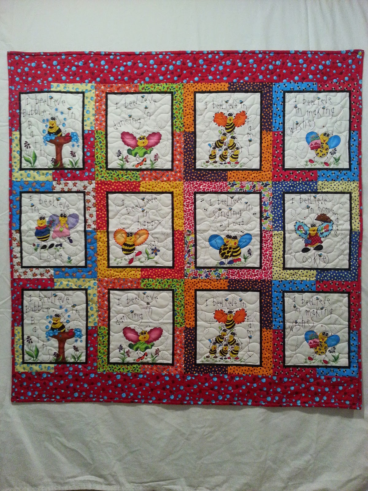 Lincoln Quilts For Kids 2/26/2015 Storybook Quilt