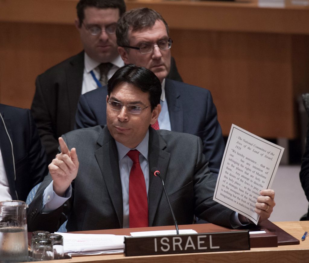 Risultati immagini per danny danon onu