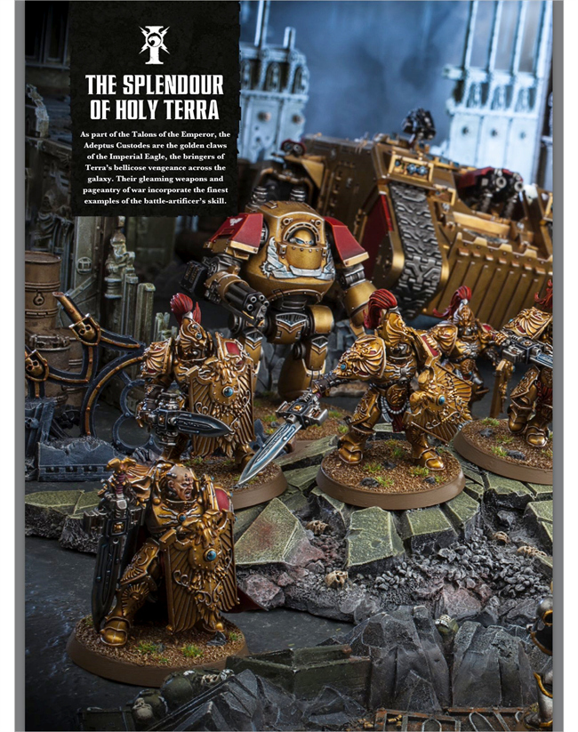 Adeptus Custodes Codex Information Accidentally Released- Here is All