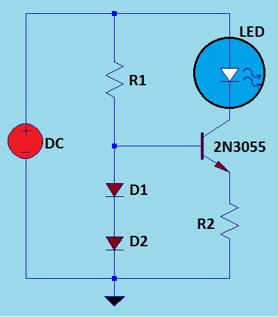 cheap Power LED Driver circuit | simple electronics