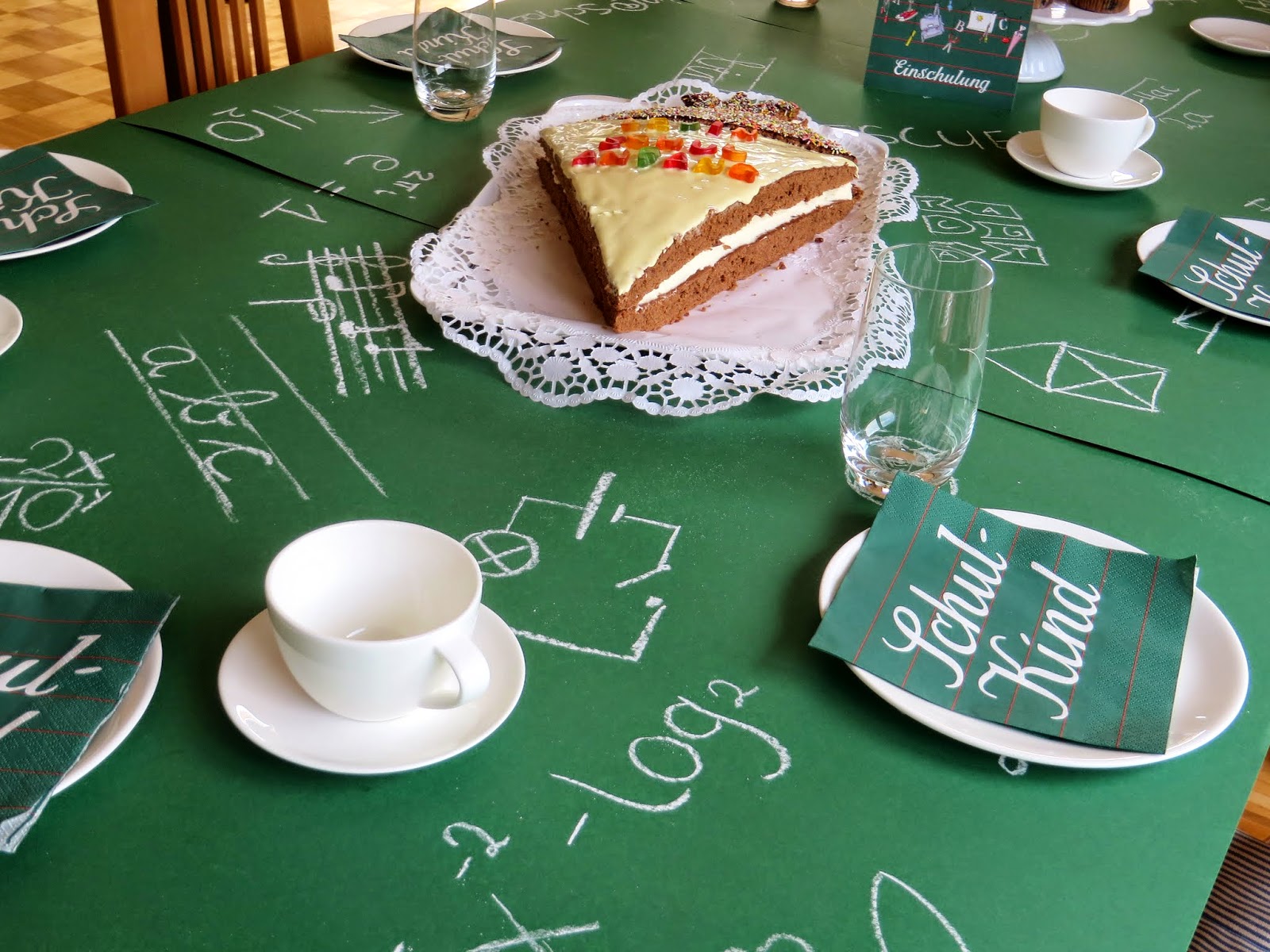 Bodenseewellen: Schultütenkuchen und Deko zur Einschulung
