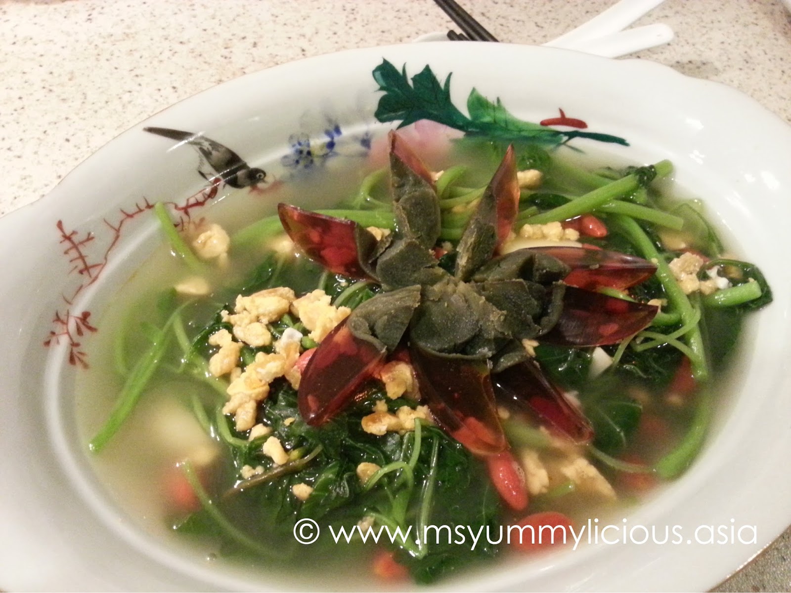 Chinese Spinach in Superior Stock Yummylicious + Babylicious