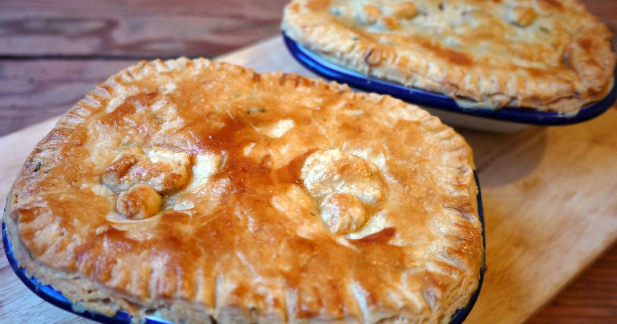 Mushroom, Stilton and Ale Pie with Thyme Pastry ~ Hef's kitchen