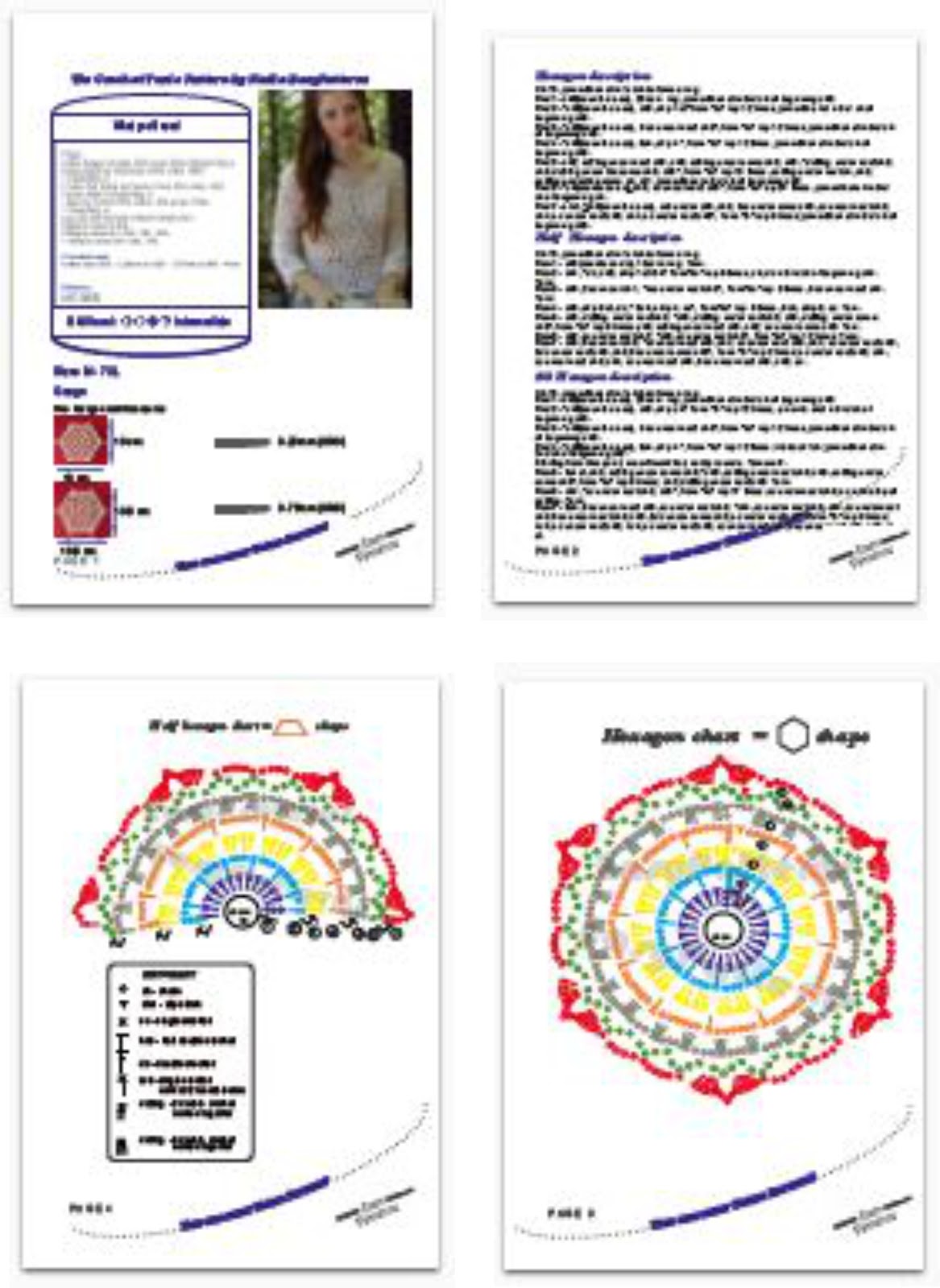 Nadia Easy Patterns Plus size crochet top pattern 1