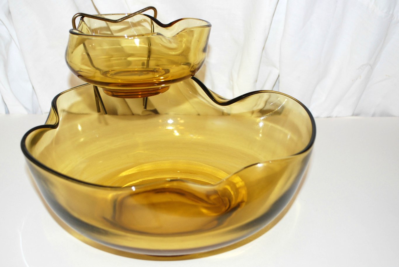 Let It Shine Royal Doulton, Bathroom Set and Amber Bowls