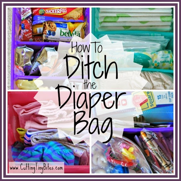 Ditch the Diaper Bag-- Organizational System for Baby and Kid Supplies