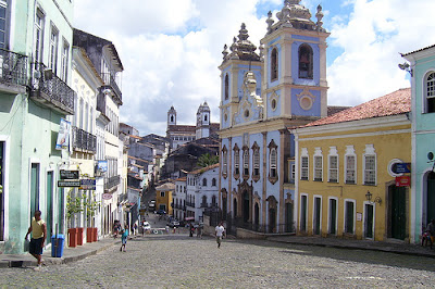 Barrio de Pelourinho en Salvador de Bahía - Brasil - que  visitar