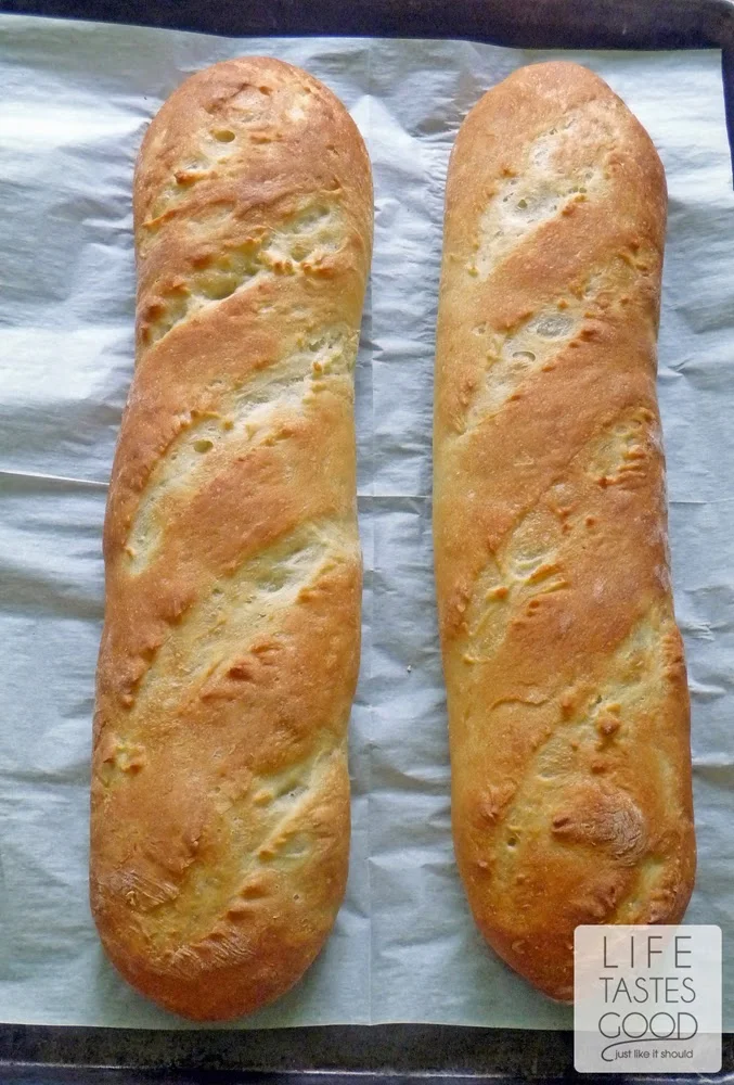 Banh Mi Bread loaves fresh out of the oven